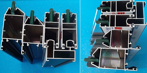 cửa nhôm vát cạnh Dĩ An