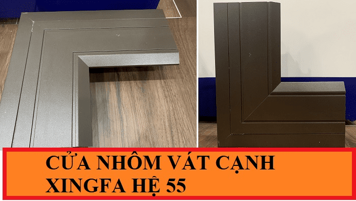 cửa nhôm vát cạnh Thuận An