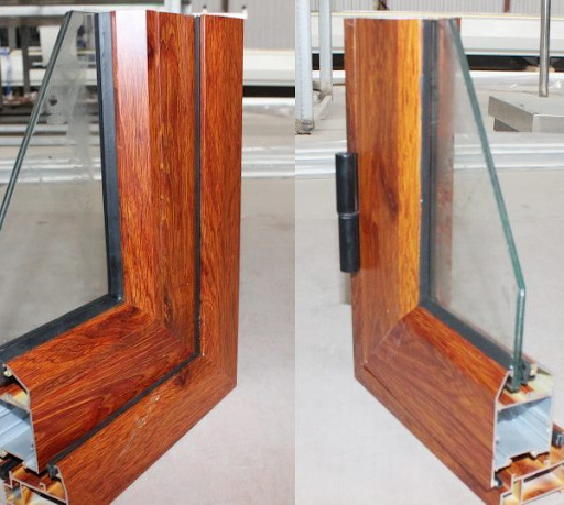 Cửa nhôm Xingfa vân gỗ